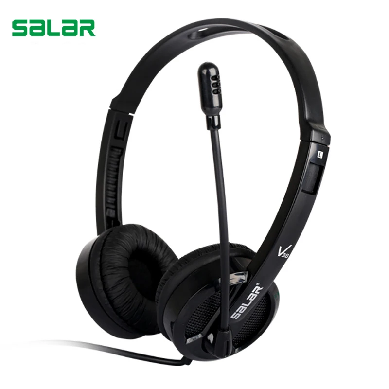 

Salar V38 Wired Gaming Headphone 3.5mm Plug Headband Headsets Noise Cancellation Stereo Sound Microphone Earphone for mobile