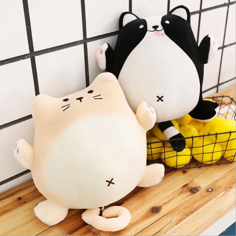 

New Style Cute Funy Fat Cat Fat Dog Plush Toys Stuffed Animal Doll Toy Soft Plush Pillow Children Gift Kids Toy