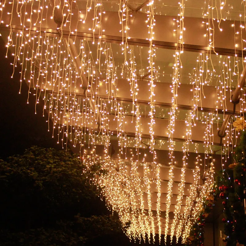 Us 7 65 50 Off Outdoor Lighting Christmas Fairy Ramadan Icicle Curtain Light Led String For Home Festival Decoration Wedding In Us 7 65 50 Off Outdoor Lighting Christmas Fairy Ramadan Icicle Curtain Light Led String For Home Festival Decoration Wedding In