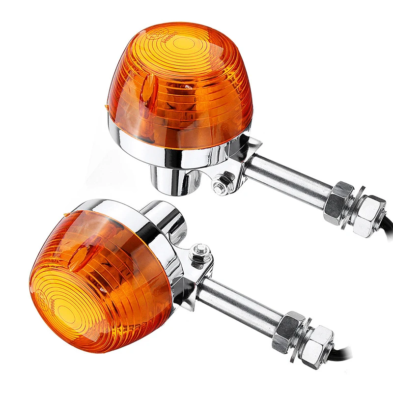 

2pcs Motorcycle Turn Signal Light Lamp For Honda C70 CT70 CT90 XL100 CB350 CM400 CB450 CB750 Motorcycle Turn Signal Lights