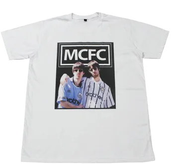 

New Short Sleeve Round Collar Oasis Rock Band Music T-shirt White Men Summer Short Sleeves T Shirt Unisex More Size Top Tee