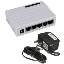NOYOKERE нам RJ45 LAN Ethernet Mini 5 Порты и разъёмы 10/100 Мбит/с базы гигабитный коммутатор концентратор Fast Ethernet Настольный сетевые коммутаторы