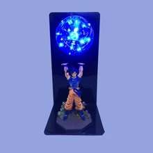 Leedome Dragon Ball Goku Strength bombes креативная настольная лампа светодиодный домашнее декоративное освещение детские праздничные подарки Ночник подарок светодиодный