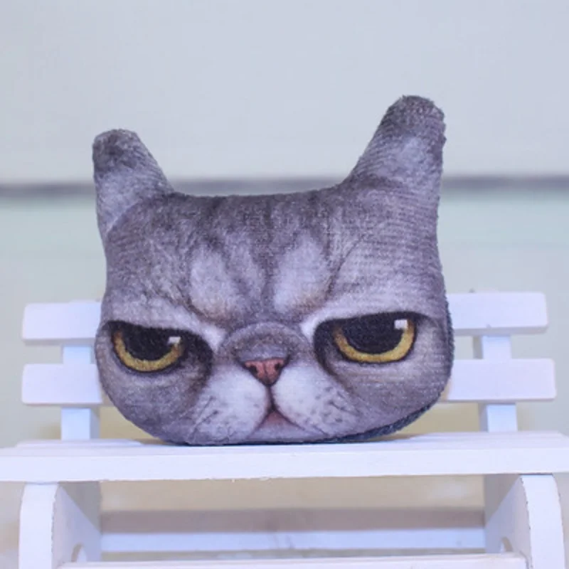 Подарок DIY новый Дизайн 3D с рисунком хлопковая классная Очаровательная кошка