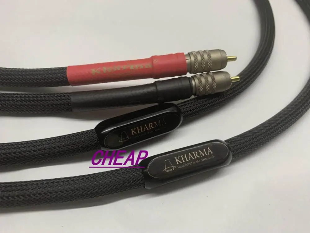 

CHEAP--Hi-End Kharma KIC-SR-1B RCA Interconnect cable With siltech RCA