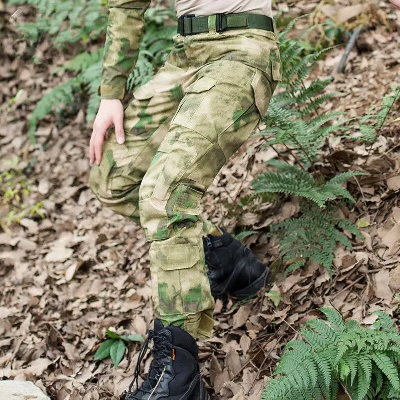 Военные тактические штаны, мужские камуфляжные комбинезоны, брюки-карго, спецназ, армейская страйкбольная одежда, охотники, полевые рабочие боевые брюки, 28-40 - Цвет: 9