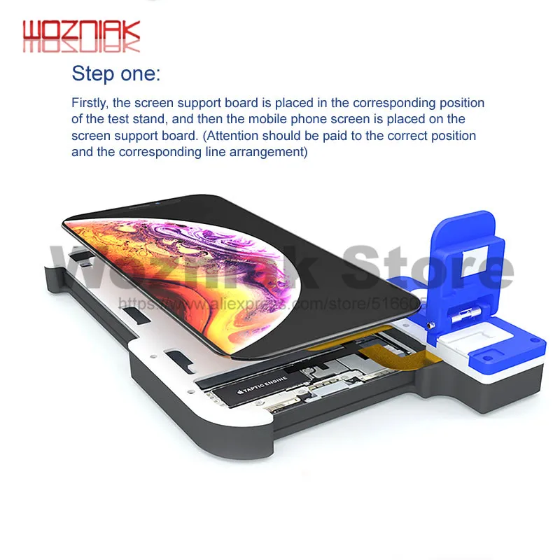 Плата JC для IPHONE X XS XSMAX стандартная испытательная стойка без сварки сенсорный ЖК