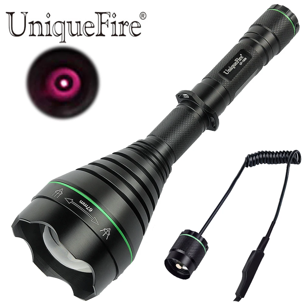 UniqueFire UF 1508 T67 IR 850nm светодиодный охотничий фонарик Тактический Инфракрасный
