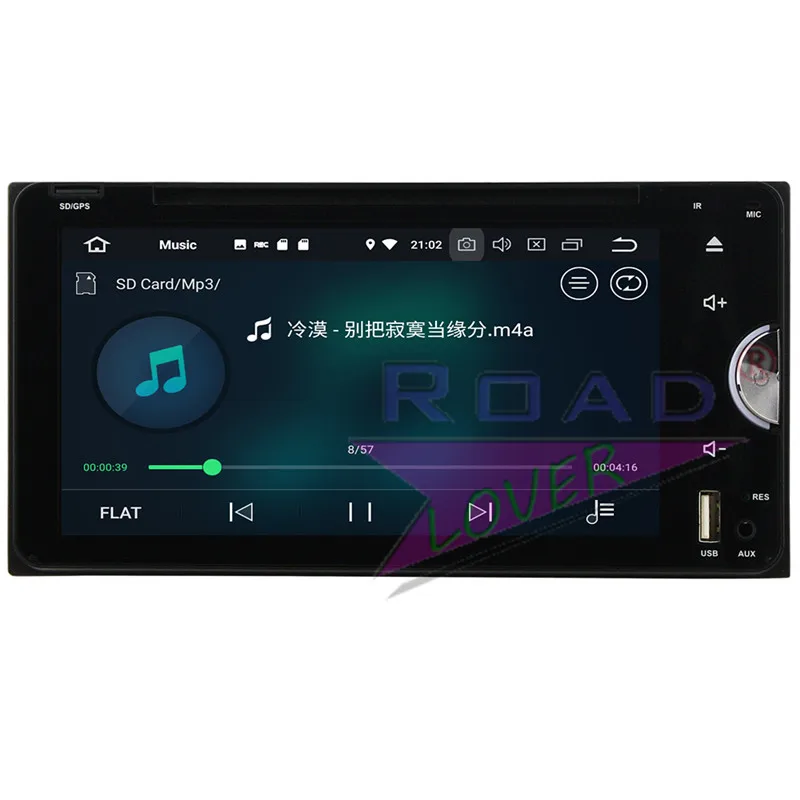 Roadlover Android 9 0 автомобильный DVD плеер для Toyota RAV4 Corolla Vios Hilux Land Cruiser фортунер Прадо Terios