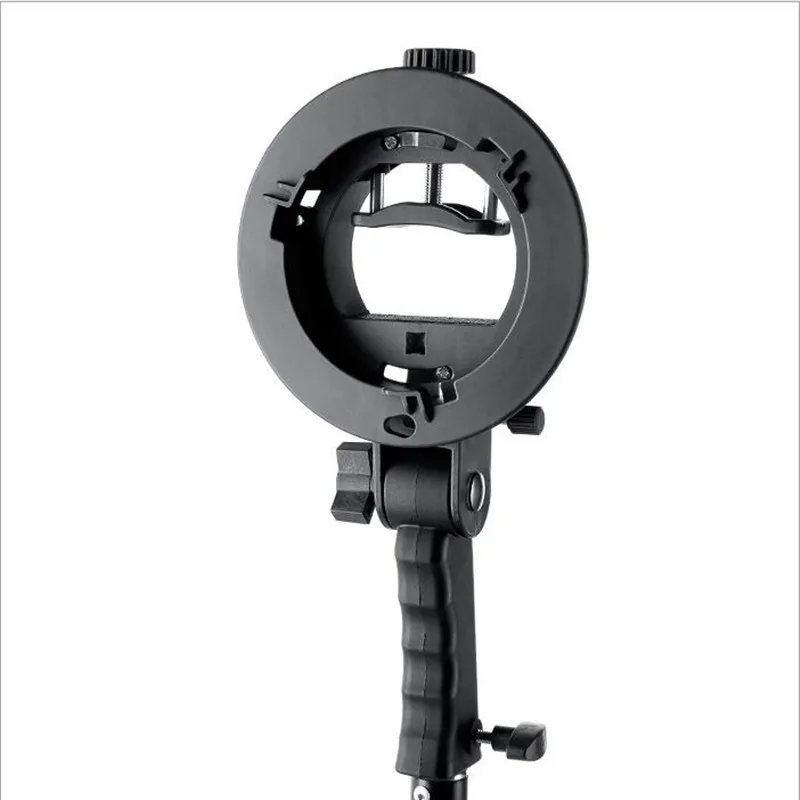 

S-Type Bracket Holder with Bowens Mount for Speedlite Flash Snoot Softbox Beauty dish Reflector Umbrella