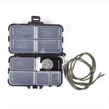 Новые уличные рыболовные снасти LEO небольшой квадратный гаджет 9 сетки аксессуары коробка с линией