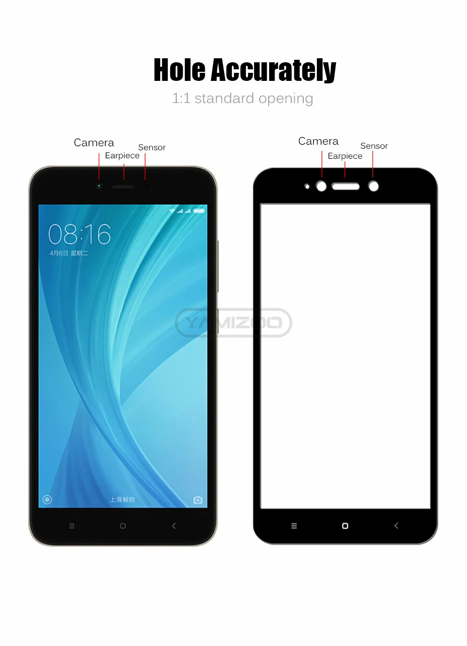 YAMIZOO Tempered Glass For Xiaomi Redmi Note 5a Prime Screen Protector On Protective Glass For Xiaomi Redmi Note 5a Pro Glass (9)