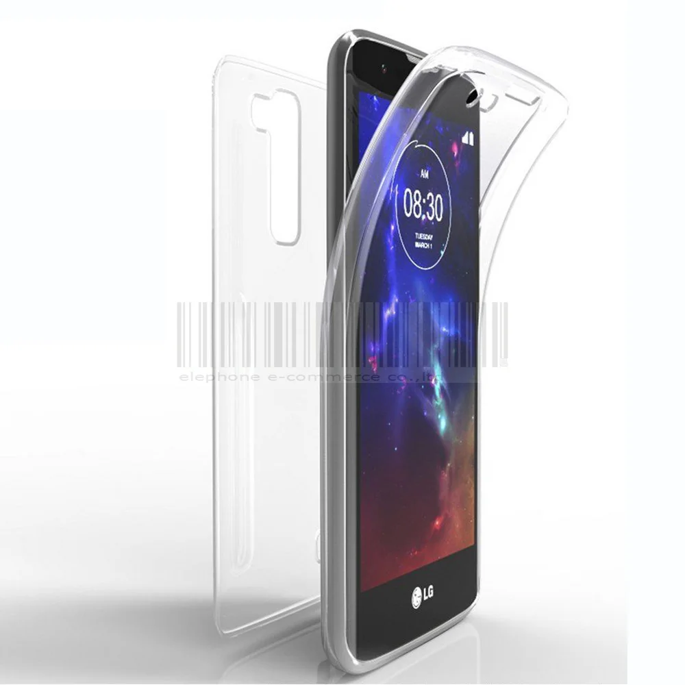 Защитный Гибкий тонкий силиконовый чехол для LG K10/M2/K7/Tribute 5/LV3/Aristo MS210/K20 Plus/K20V/K10