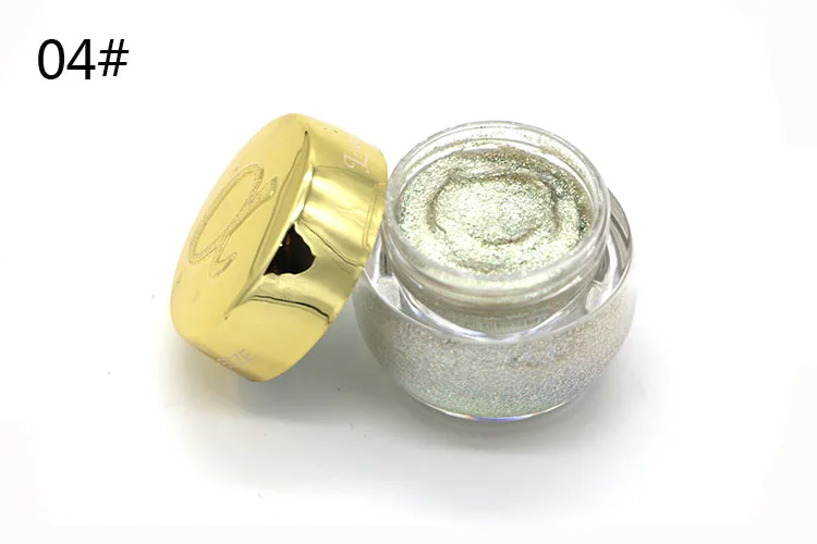 Love Alpha Single Color Eye Shadow Gel Eyes Makeup Glitter Nude Eyeshadow 16 Color EyeShadow Palette Shining Bright Brand Makeup (7)