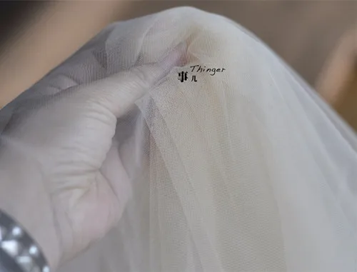 160 см* 100 см черная супер прозрачная ультра-прозрачная Свадебная пряжа передовая на заказ ткань для платья Foresight ткань дизайнерская ткань - Цвет: skin