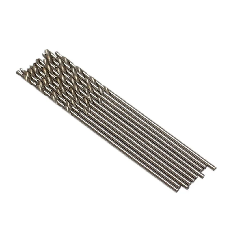 

10 Pcs/Set 0.8mm Micro HSS Twist Drilling Auger Bit for Electrical Drills MF999