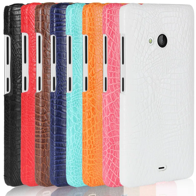Жесткий чехол накладка из крокодиловой кожи для Nokia Lumia 540 550 650 640 950 XL 3310 роскошный