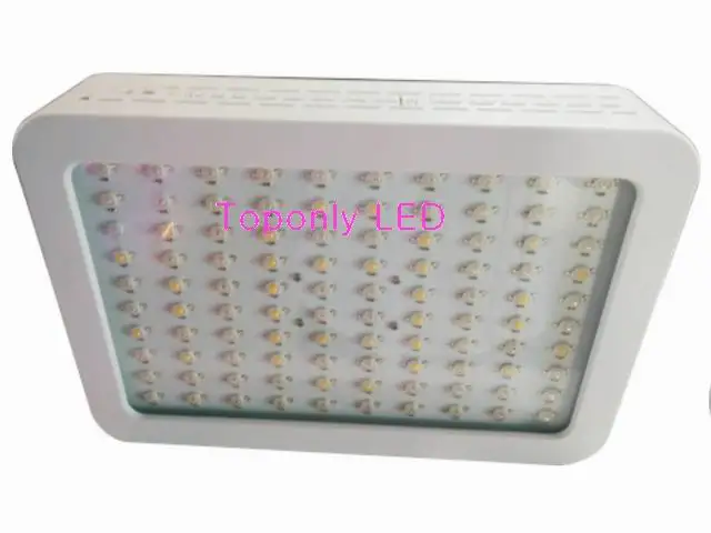 

New Exquisite Portable Design 120W Square LED Grow Panel Light AC85-265V Plastic Shell With Two Switch To Control R/B/W/WW Leds