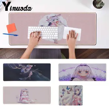 

Yinuoda Miss Kobayashi's Dragon Maid Kanna Kamui Cute Girls Desktop Pad Gaming Mouse Pad anime Computer Mats Notebook Mice Mats