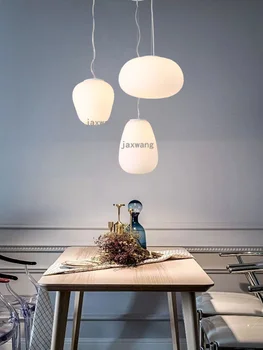 

Nordic LED Pendant Lights Restaurant Staircase Loft Glass Hotel Hanging Lamp Living Room Lustre Suspension Gallery Pendant Lamp