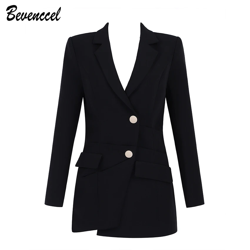 2019 New Arrival Sexy Women Blazers Long Sleeve Elegant Single Breasted