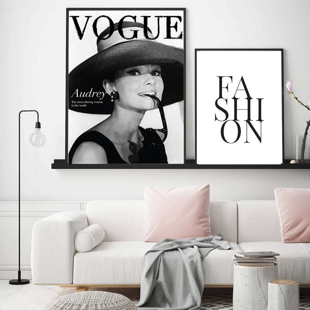 gift wallart prints gifts art poster posters Vogue vintage print