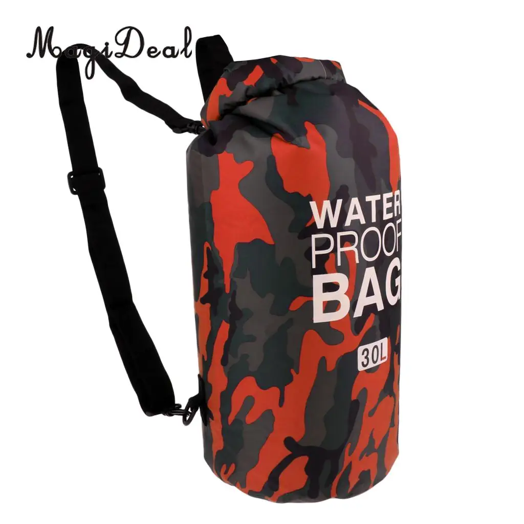 30L Waterproof Dry Bag Backpack Rucksack Kayak Boat Floating for Surf Fishing Camping Hiking Climbing Cycling Snorkeling Diving