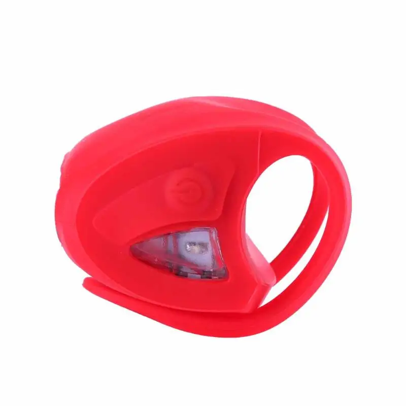Perfect 7 LED Silicone Bicycle Lights Head Front Rear Wheel LED Flash Lamp Light Safety Warning Mountain Front Cycling Flash Light Lamp 6