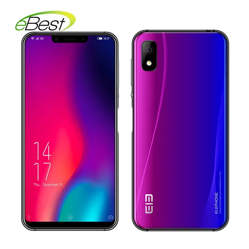 Elephone A4 Pro смартфон с 6-дюймовым дисплеем восьмиядерным процессором MT6763 ОЗУ 4 Гб ПЗУ