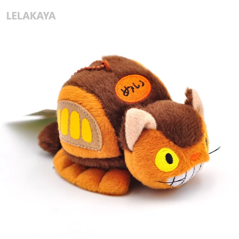 

Anime My Neighbor Totoro cute Bus Totoro Plush Soft Stuffed Kawaii plush Keychain wallet purse Pendant Bag Xmas Gift doll 8cm