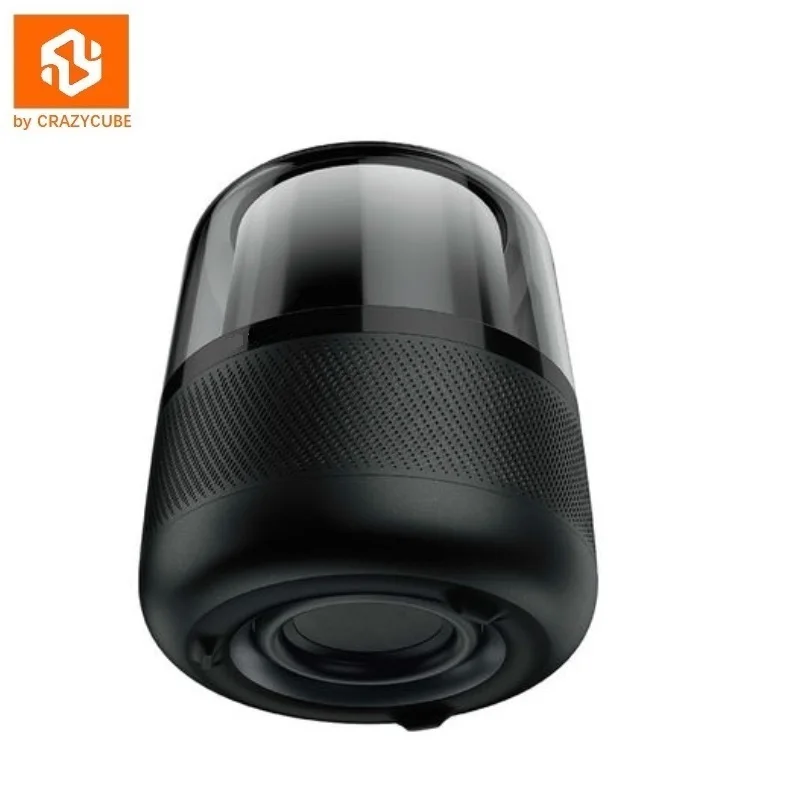 Беспроводная портативная Bluetooth Колонка CrazyCube со светодиодной подсветкой 360