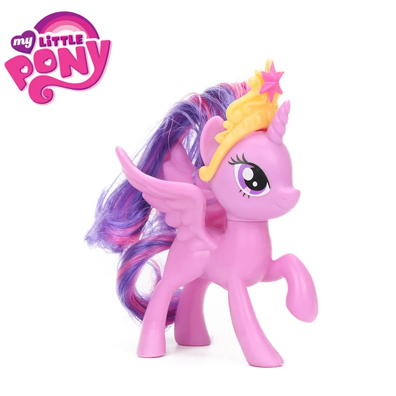 My Little Pony Toys Friendship is Magic Rainbow Dash Pinkie Pie Lyra Heartstring Rarity PVC Action Figure Collectible Model Doll