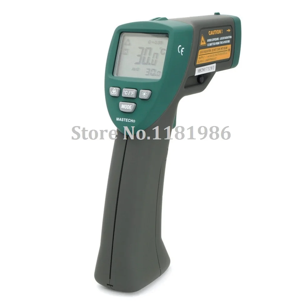 MASTECH MS6530B 12:1 (D: S) цифровой Бесконтактный инфракрасный термометр ИК измеритель