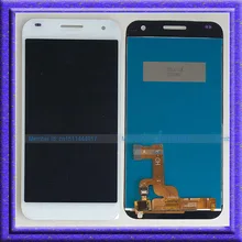 Blanco lcd pantalla + touch asamblea de cristal digitalizador para huawei ascend g7 g7-l01 g7-l03