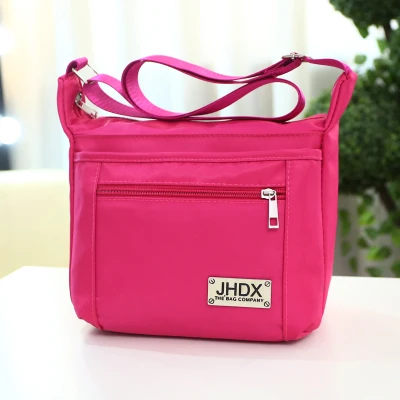 

Fashion Women Small Travel Handbags!All-match New Lady Shopping Shoulder&Crossbody bags Multi Printed Casual Nylon Flap Carrier
