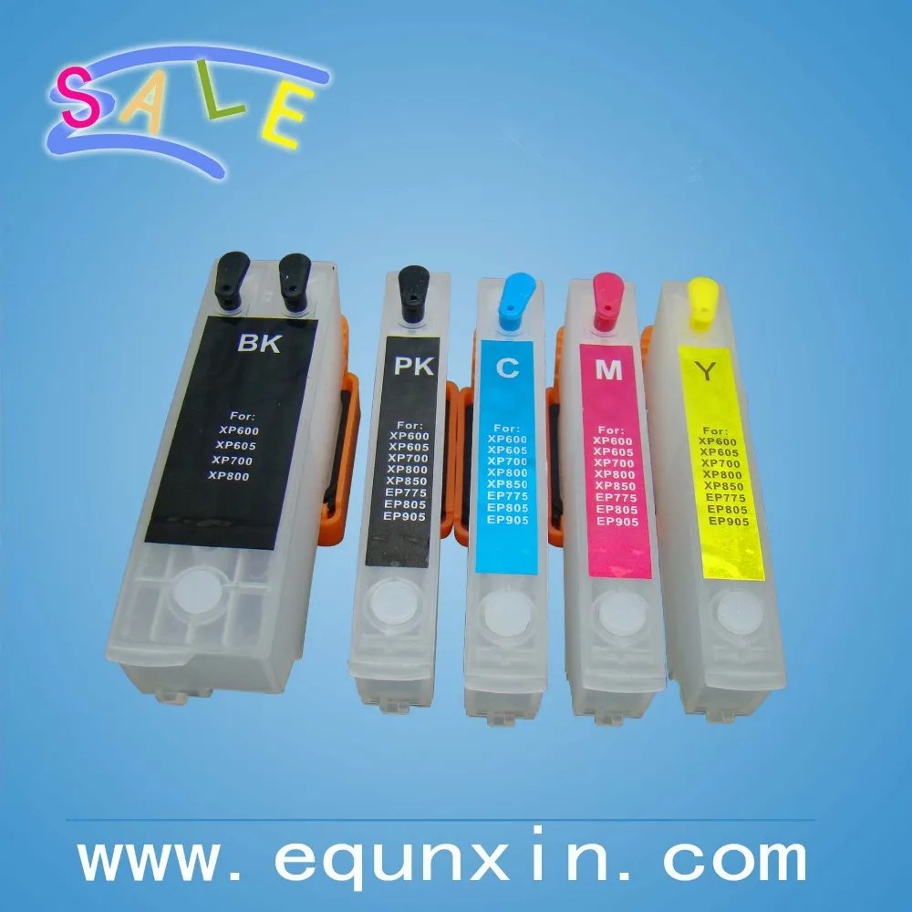 T410 Refillable Cartridge With One Time Chip For Epson Expression