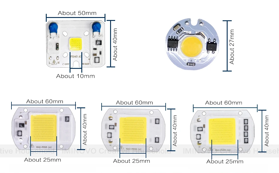 COB IC драйвер DIY лампа чип для светодиодной лампы умный прожектор энергосберегающий прожектор 10 Вт 20 Вт 30 Вт 50 Вт Высокая мощность 110 В 220 в 12 В