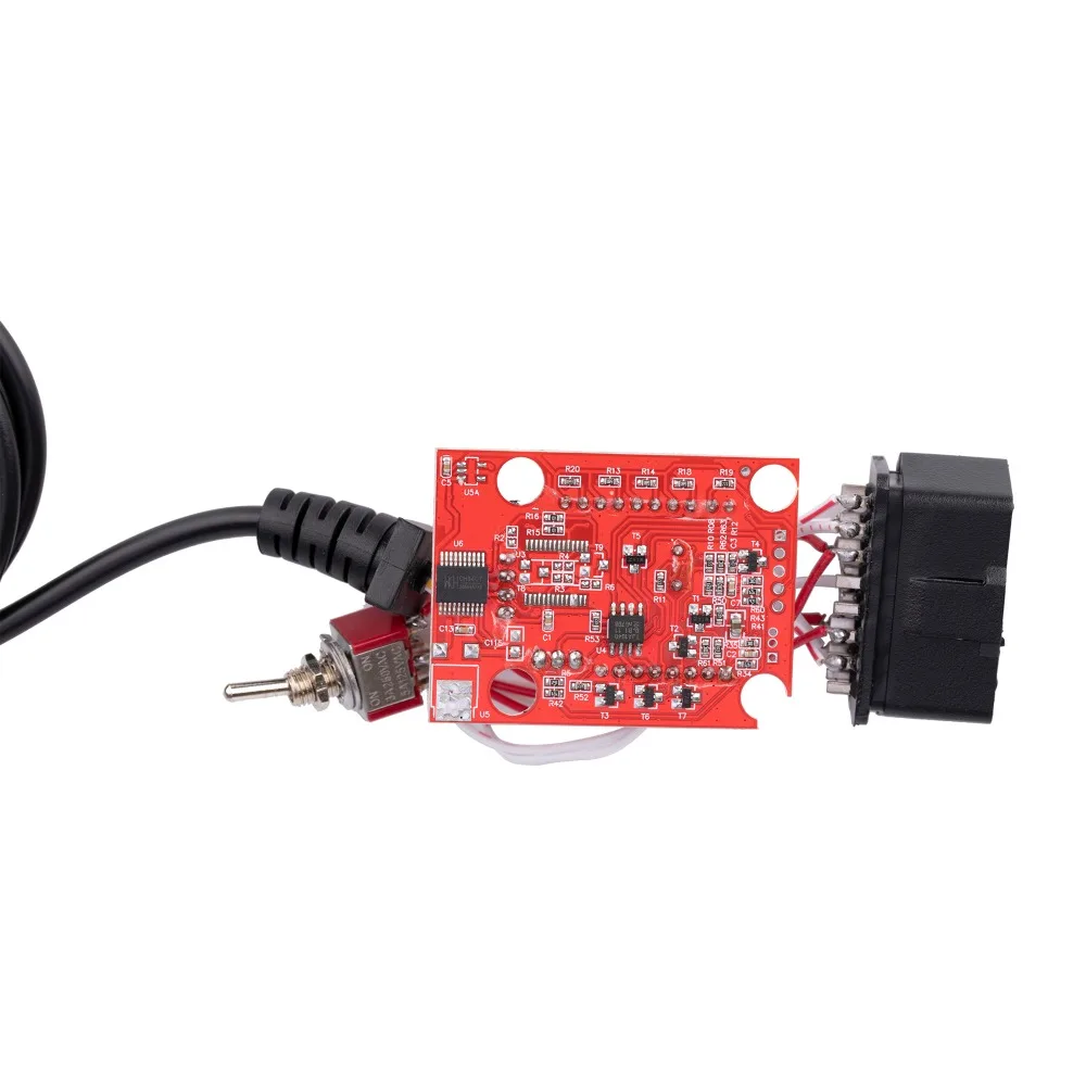 Чип ELM327 USB V1.5 с переключателем CH340 + 25K80 модифицированный для Ford ELMconfig Forscan