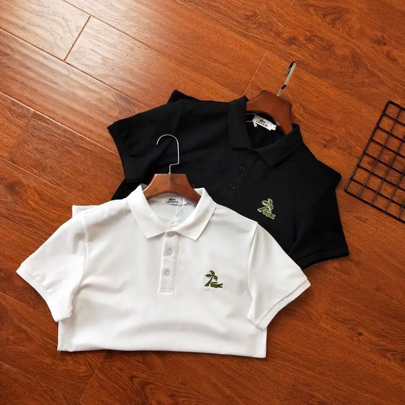 Classic Running Shirts Men Summer Breathable Shirt Men's Sportswear Comfort White Black Stand Collar Male Slim Clothing