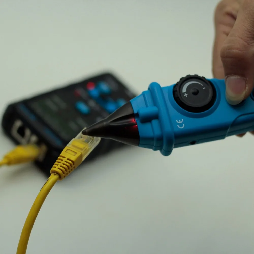 Wire Tracker Multifunctional Handheld Network LAN Ethernet Finder Meter Telephone Line Cable Testing Tool Instrument FWT01