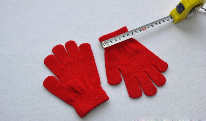 15 см новые зимние теплые перчатки детские мальчики девочки теплые перчатки утолщенные вязаные перчатки мальчики девочки однотонные перчатки XL669