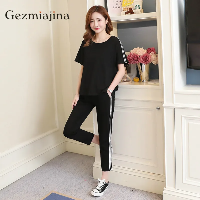

Pregnancy Clothes Sets for Pregnant Women summer thin Cotton Soft Breastfeeding Nursing Clothes Suit Short-sleeved + trousers