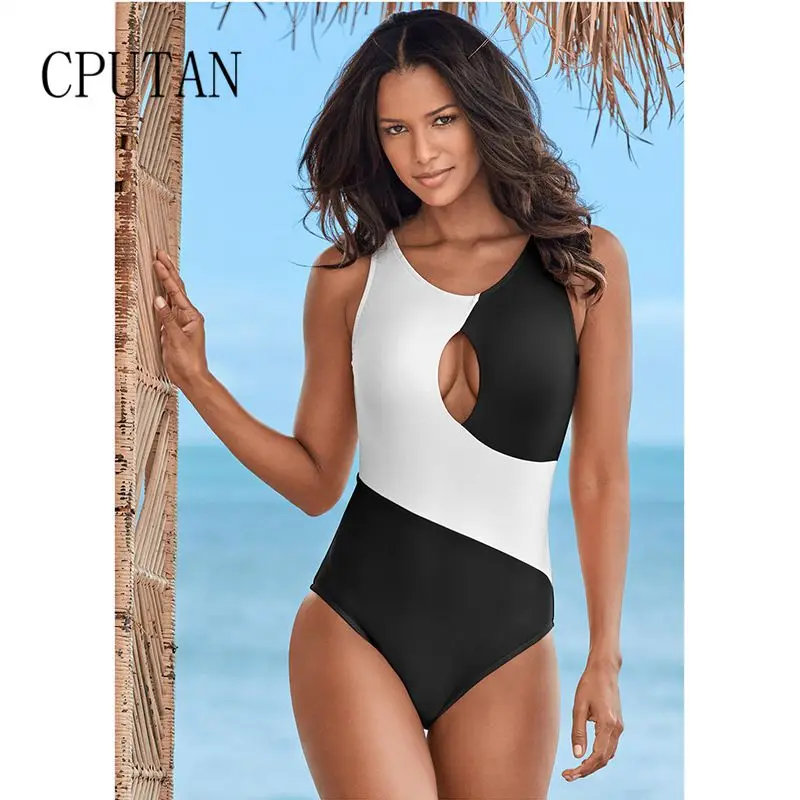 

2019 New Plus Size Swimwear Women One Piece Monokini Push Up Swimsuit Vintage Print Bodysuit Backless Bathing Suit Female Bikini