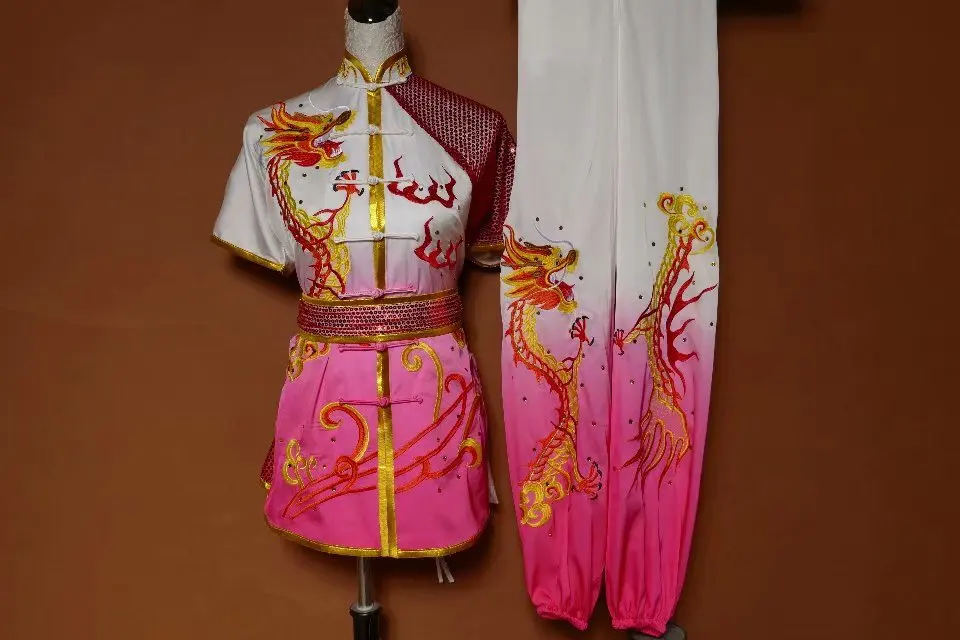 

Wushu taichi одежда тайцзи changquan Униформа боевые искусства соревнования одежда вышитые кунгфу nanquan taolu одежда Униформа