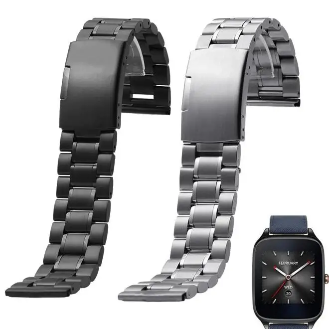 Ouhaobin нержавеющая сталь Quick Release часы ремешок для ASUS ZenWatch 2 WI501Q Oct 3