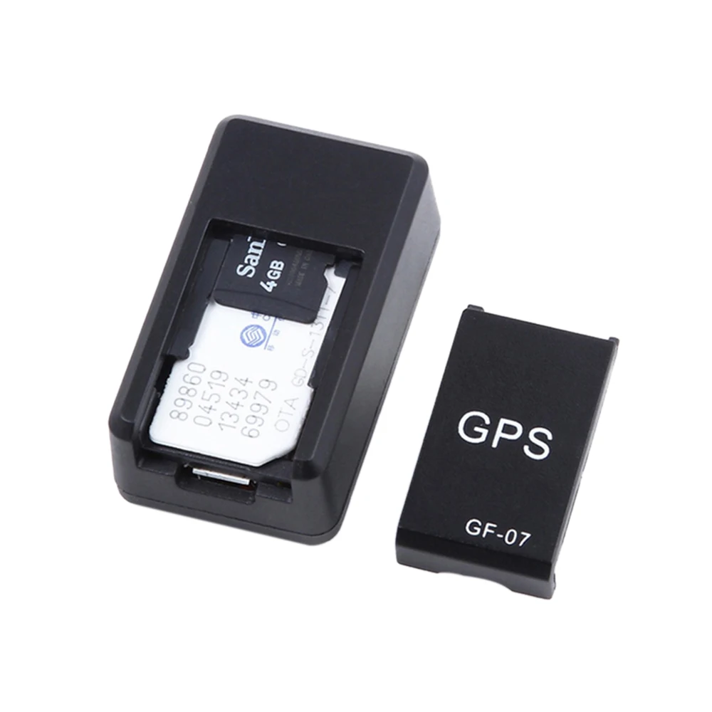 Мини в реальном времени GSM/GPRS Отслеживание Портативный GF07 отслеживающее устройство Спутниковое позиционирование против кражи для автомобиля, человека