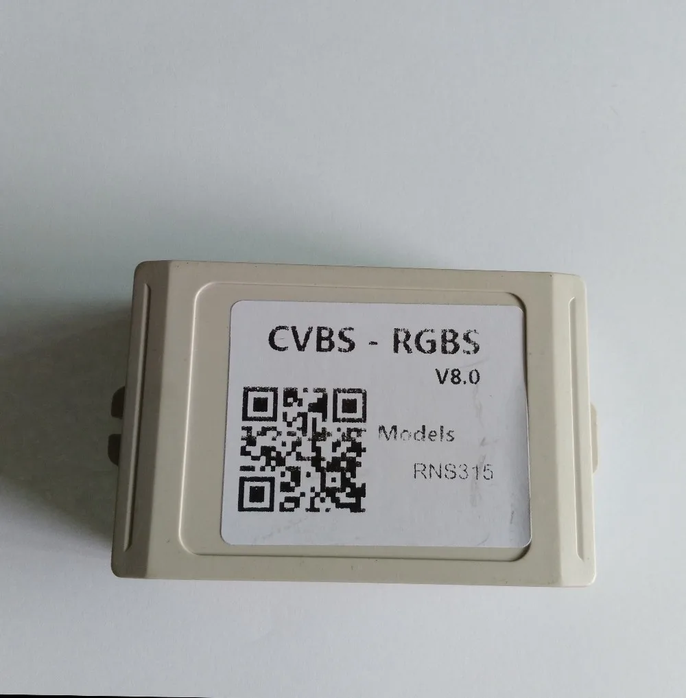 Адаптер RGB BOX V9.3 для камеры заднего вида с вторичного рынка CVBS / AV на фотоадаптер VW