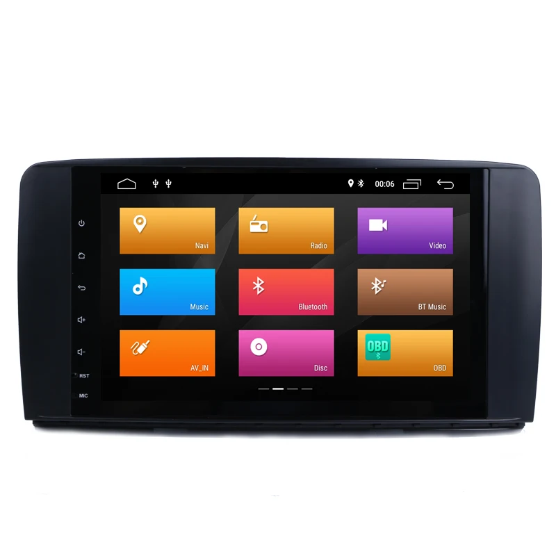 Clearance IPS!DSP! For Mercedes/Benz R CLASS W251 R280 R300 R320 R350 R500 4G Android 9.0 2 din Car multmedia player GPS Radio 1