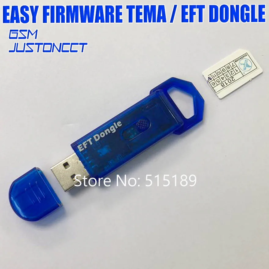 2019 original new EASY FIRMWARE TEMA / EFT DONGLE