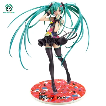 

Hatsune Miku Action Figure 1/8 Scale Anime Miku PVC Models Doll Kids Toys Action Toy Figures Collectible Gift Toy for Girls